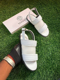 SANDALE VERSACE BLANC