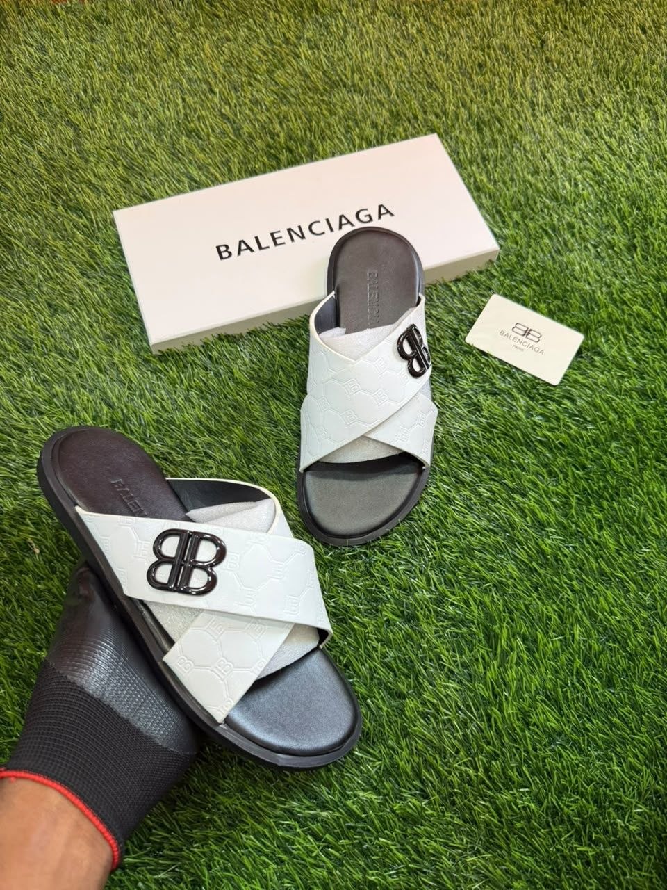 SANDALE BALENCIAGA BLANC
