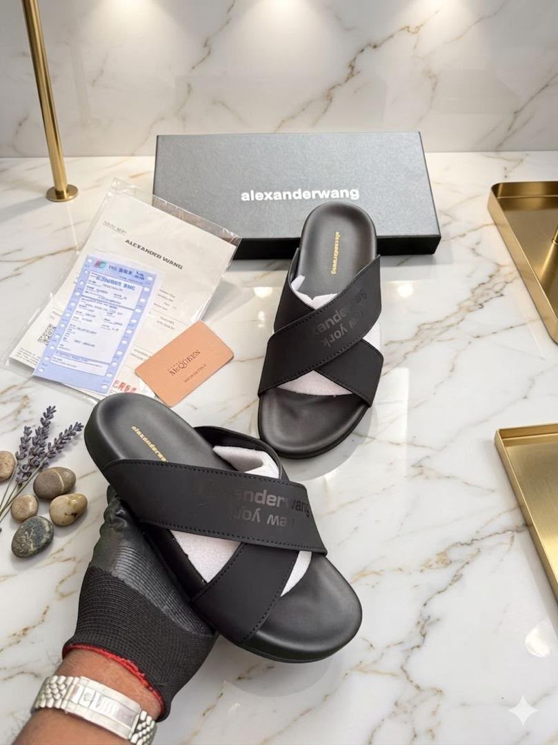 SANDALE ALEXANDER WANG NOIR