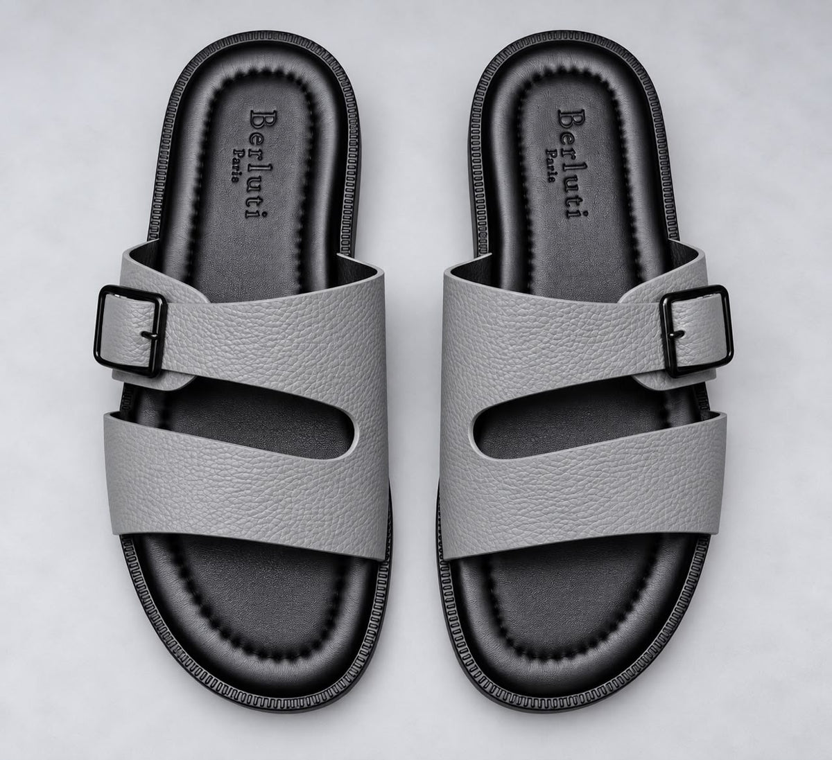 Sandale Berluti Gris