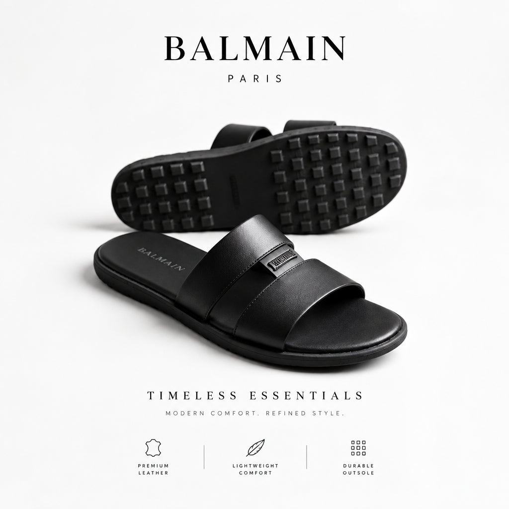Sandale Balmain Noir