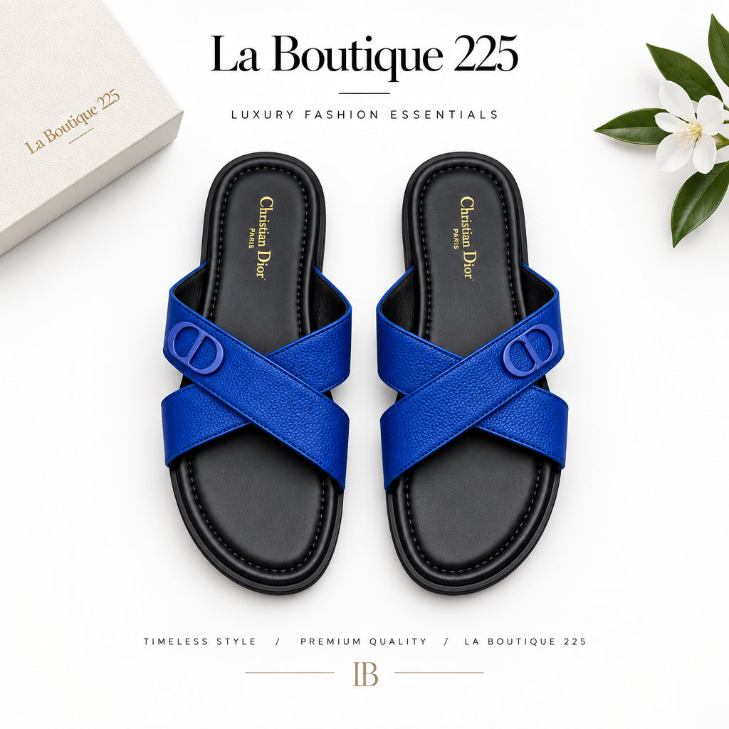 Sandale Christian Dior Bleu