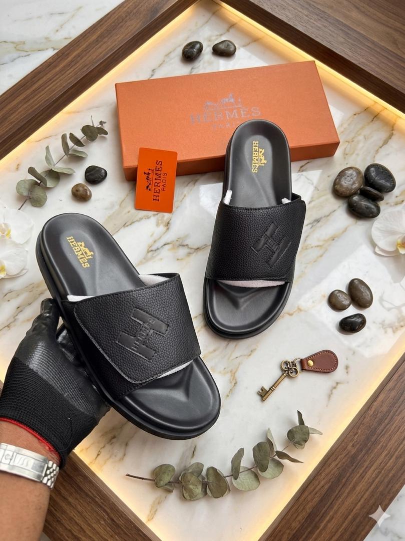 SANDALE HERMES NOIR