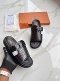 SANDALE HERMES TENDANCE NOIR