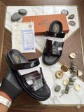 SANDALE HERMES TENDANCE NOIR